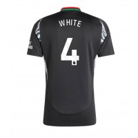 Echipament fotbal Arsenal Ben White #4 Tricou Deplasare 2024-25 maneca scurta